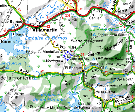 prado del rey map